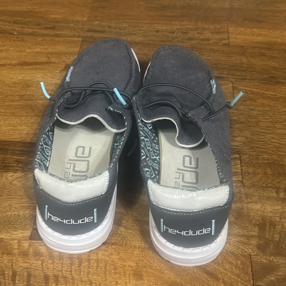 Hey Dude Women's Wendy Corduroy Carbon size 7 - Picture 6 of 7